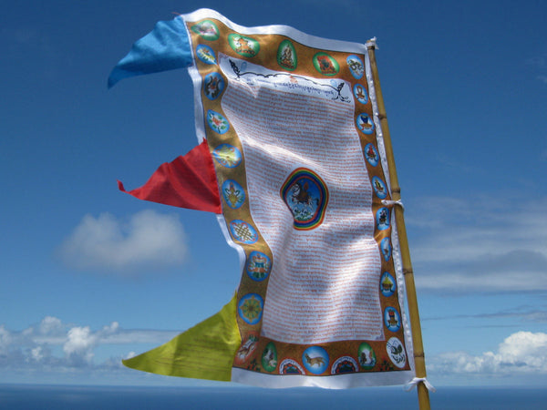 Gyaltsen Semo Victory Banner Prayer Flag