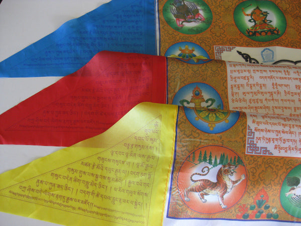 Gyaltsen Semo Victory Banner Prayer Flag