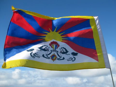 Tibetan National Flag, large size 40" x 26"