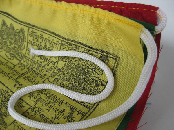 25 Small Tibetan Prayer Flags, high grade cotton