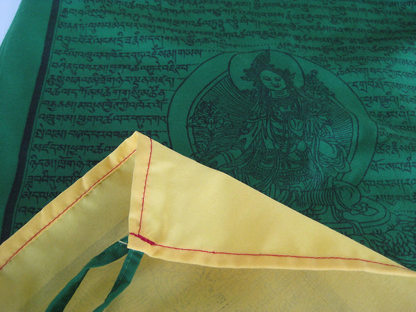 Vertical Tibetan Prayer Flags, Dar-cho, in  high quality cotton