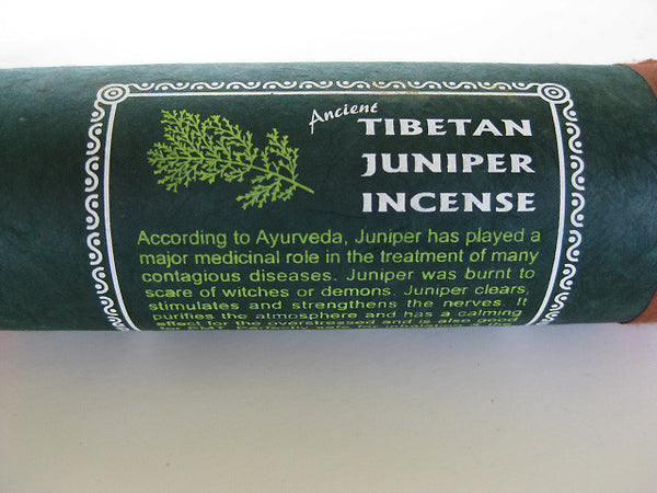 Tibetan Juniper incense comes with incense burner