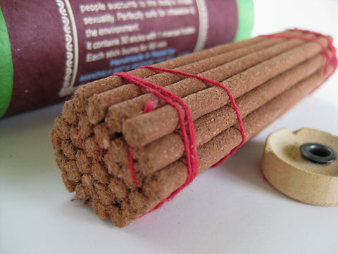 Tibetan incense bundle, Kama Sutra blend