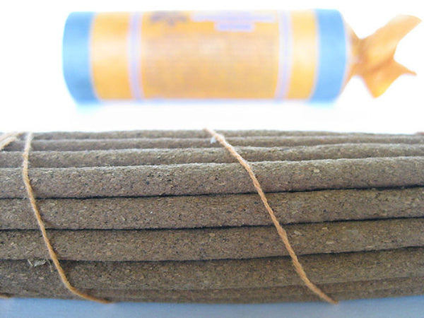 Saffron incense handmade in the Himalayas