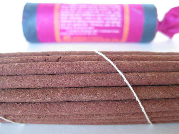 Ancient Tibetan white lotus stimulating incense