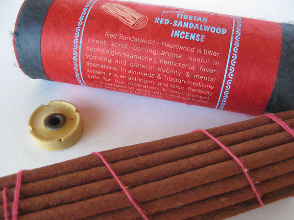 Soothing red sandalwood incense sticks