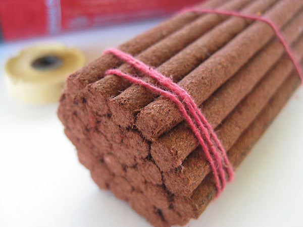 Ancient Tibetan Red Sandalwood incense handmade in Nepal