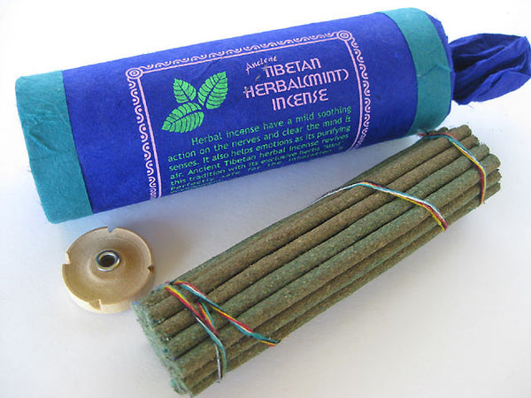 Tibetan herbal mint incense from Nepal