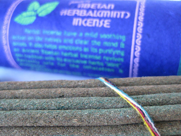 Fresh, mild, soothing, Tibetan Mint incense