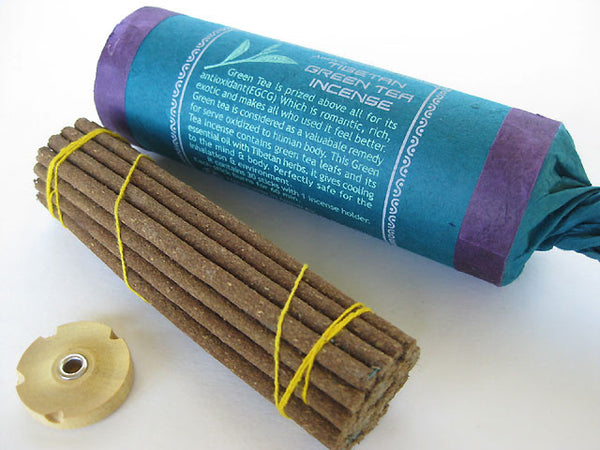 Green Tea herbal incense from Nepal