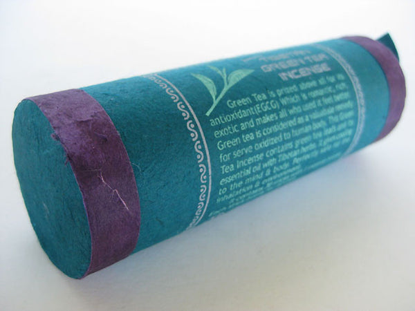 Himalayan incense sticks, green tea