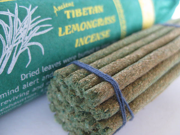 Handmade Himalayan lemongrass incense