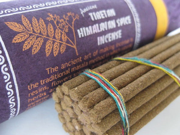 Himalayan Spice Incense sticks and incense burner