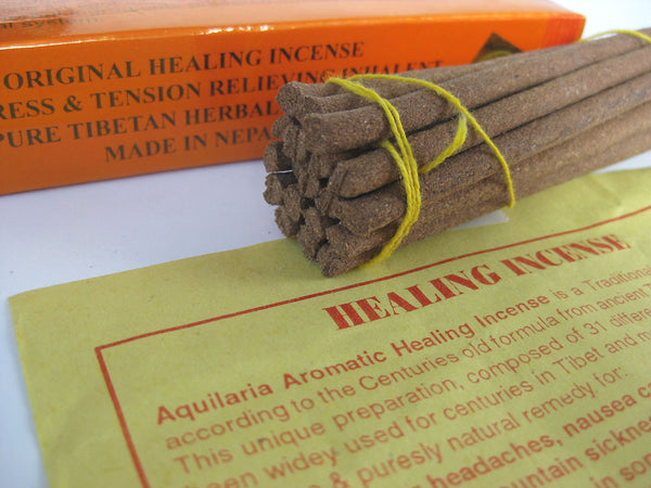 Set of ten healing blends of natural Tibetan Incense