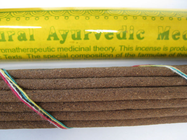 Natural ayurvedic medicinal incense