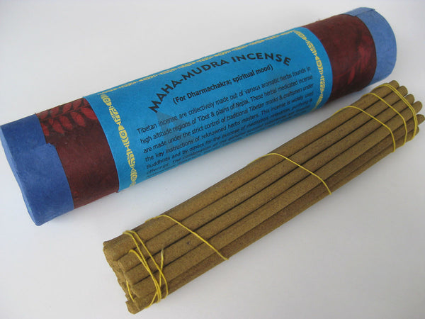 Set of three long fat stick styles of Tibetan Incense