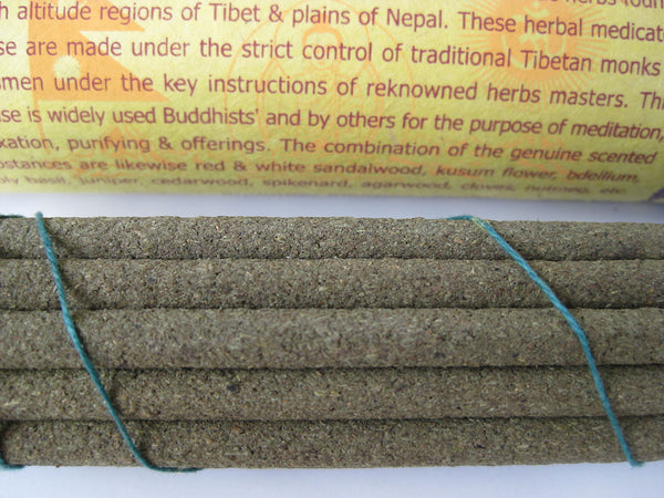 Mind-Chakra Incense for relieving stress and tension
