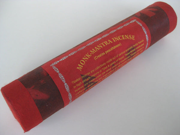 Monk Mantra handmade Tibetan Incense