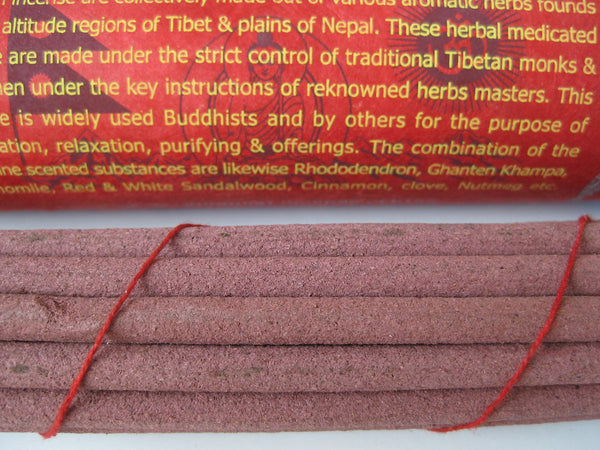 Monk-Mantra Tibetan incense handmade in Nepal