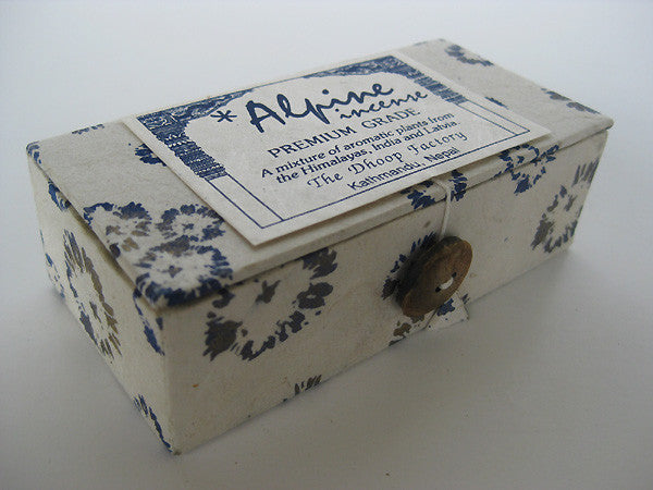 Alpine Incense sticks, pure Tibetan incense