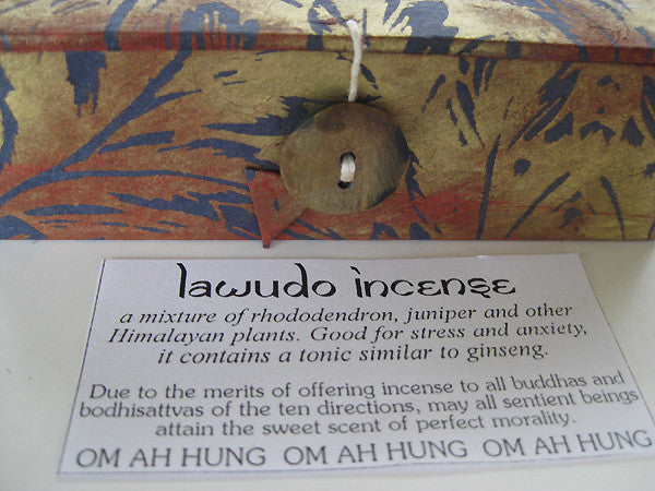 Lawudo incense with rhododendron and herbs