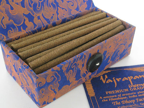 Vajrapani Incense with spruce, juniper, eucalyptus, and spices