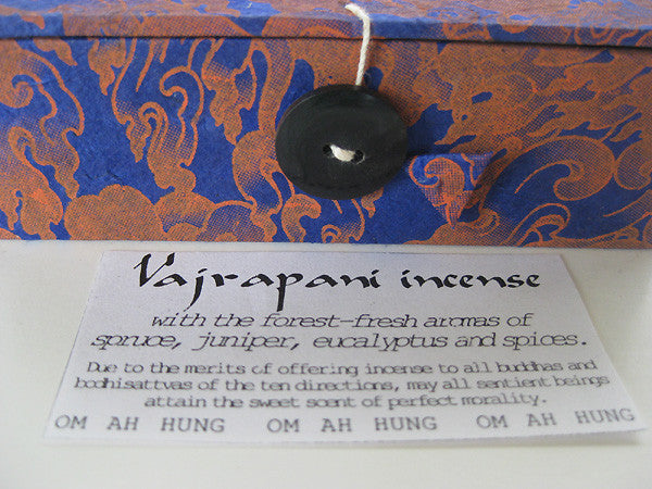 Vajrapani Tibetan Incense sticks handmade in Nepal