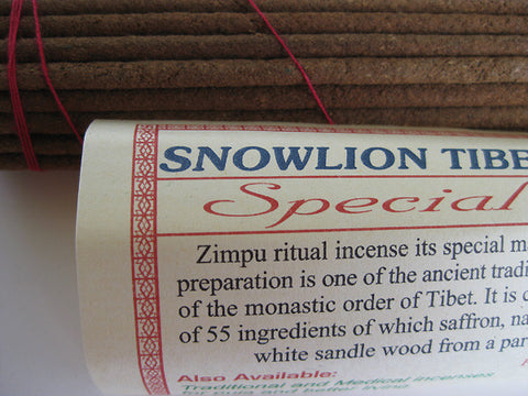 Snowlion Tibetan Incense from Nepal
