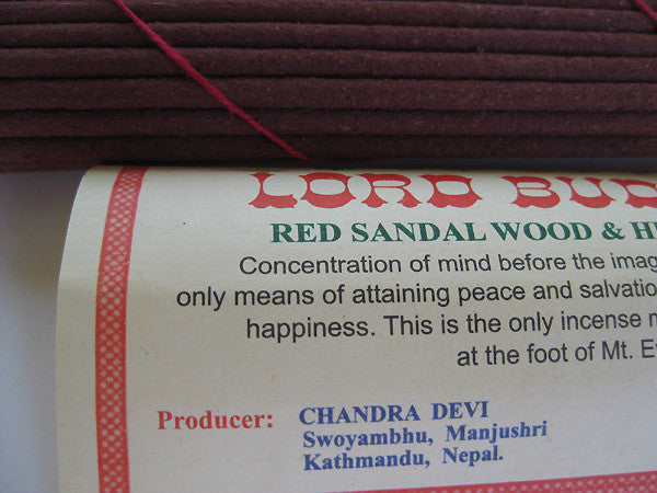Lord Buddha Tibetan Incense