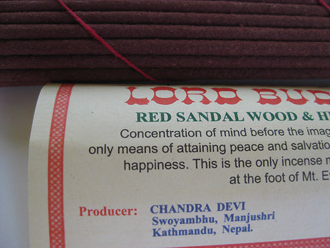 Lord Buddha Tibetan Incense