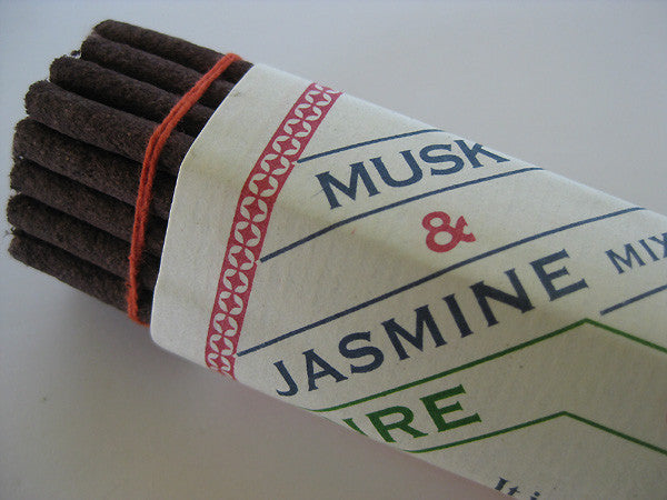 Musk and Jasmine Incense, traditional recipe