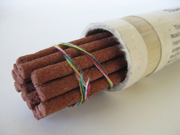 Tibetan Refugee Incense sticks in bamboo case