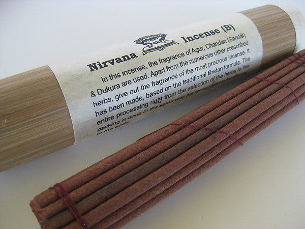 Nirvana Incense B, traditional Tibetan sticks