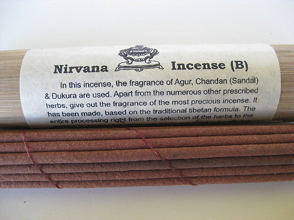 Nirvana Incense B, traditional recipe of Tibet