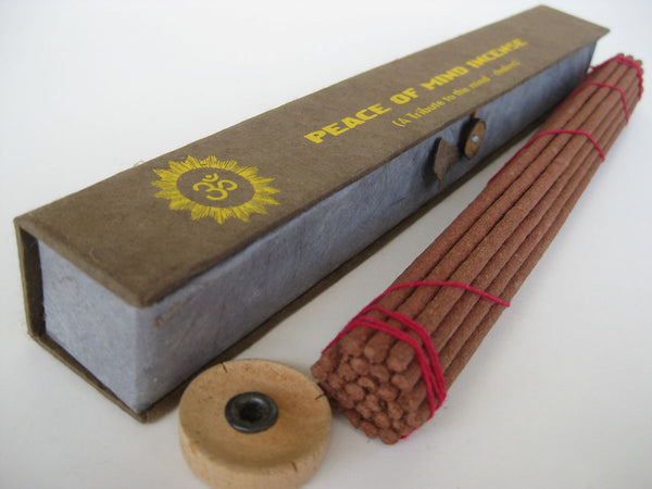 Peace of Mind incense to calm the mind for a peaceful meditation