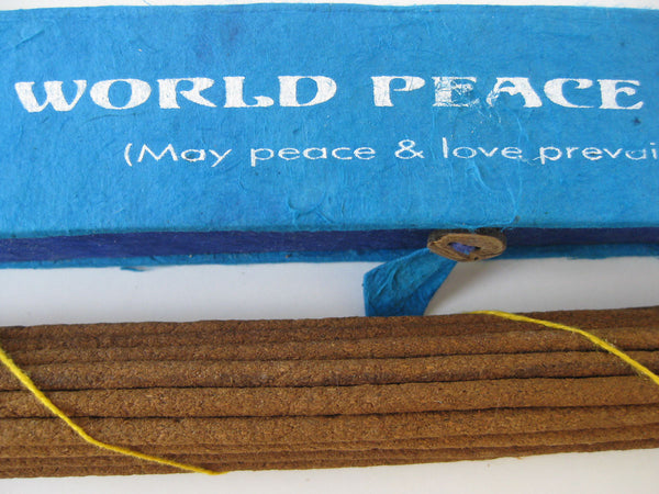 World Peace Incese sticks from Nepal