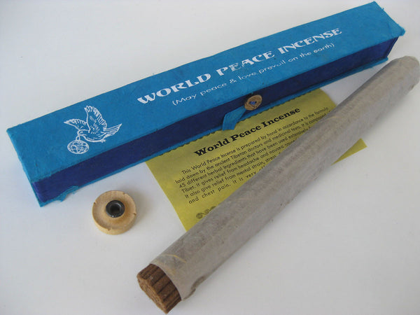 World Peace incense sticks with sandalwood and cedarwood