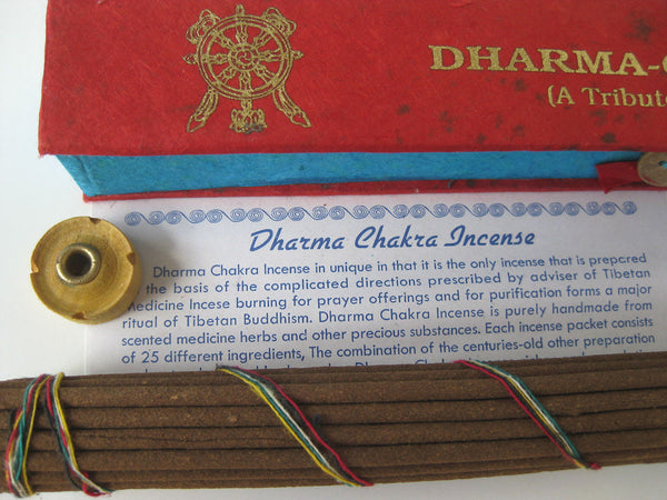 Dharma-Chakra incense, a tribute to a Dharma Sambava