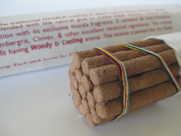 Contains 26 Himalayan herbs including red sandalwood, ambergris, and clove