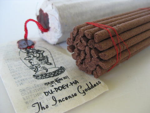 Du Doey Ma is the Incense Goddess, dancing dakini Tibetan incense