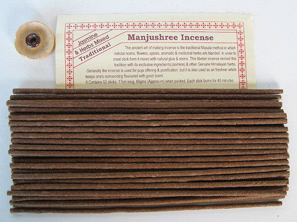 Manjushree Tibetan Incense sticks