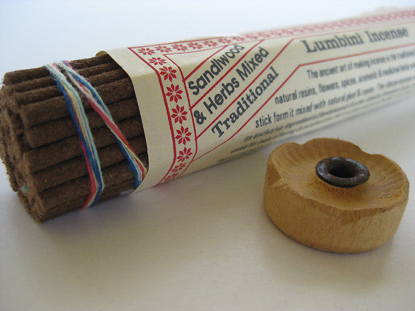 Lumbini Incense - sandalwood and Himalayan herbs