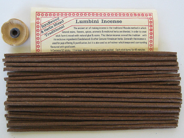 Lumbini Tibetan incense sticks