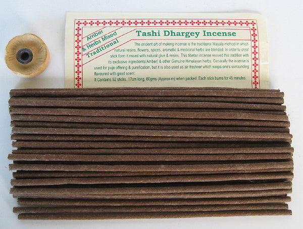 Tashi Dhargey Tibetan incense sticks