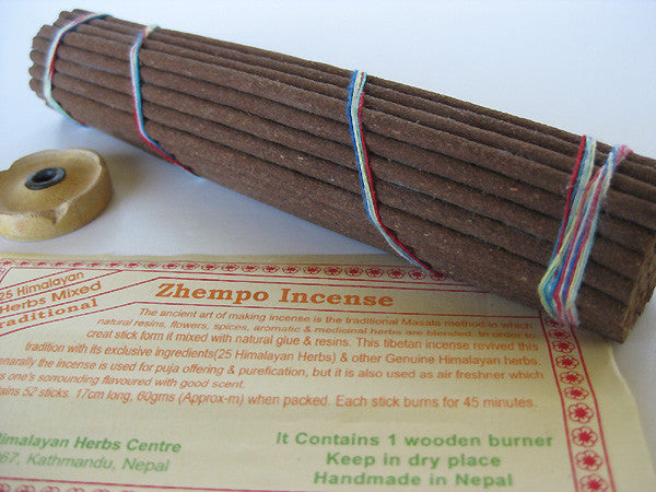 Zhempo Incense - Herbal masala