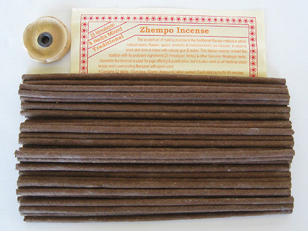 Zhempo Tibetan Incense sticks