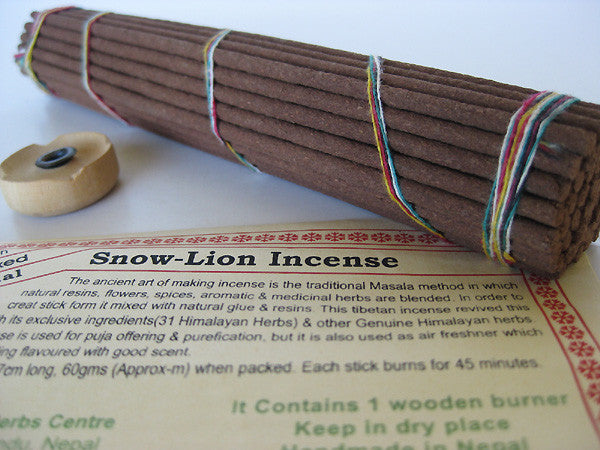 Snow-Lion Incense - Herbal masala