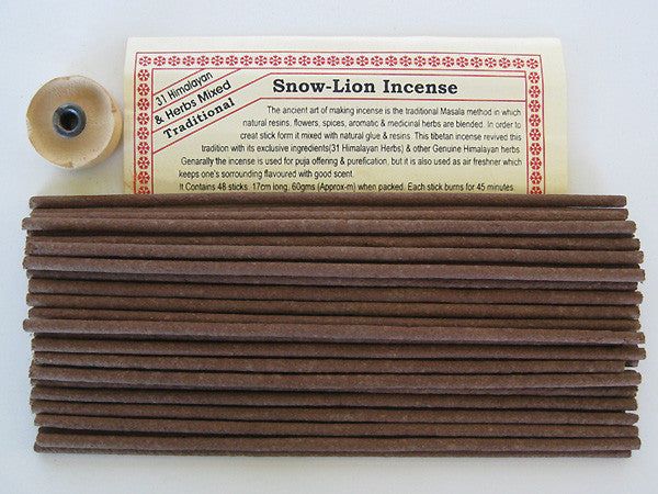 Snow-Lion Tibetan Incense sticks
