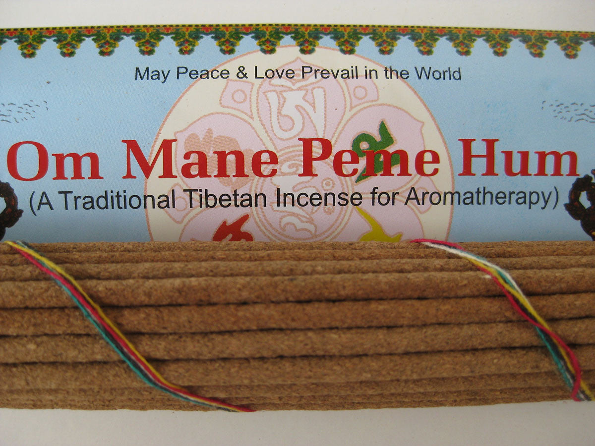 Om Mane Peme Hum Incense is traditional Tibetan incense for asthma ...