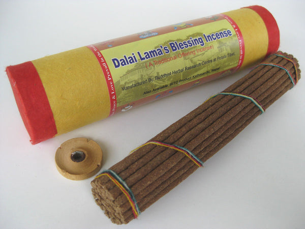 Set of three Tibetan incense handmade in Nepal